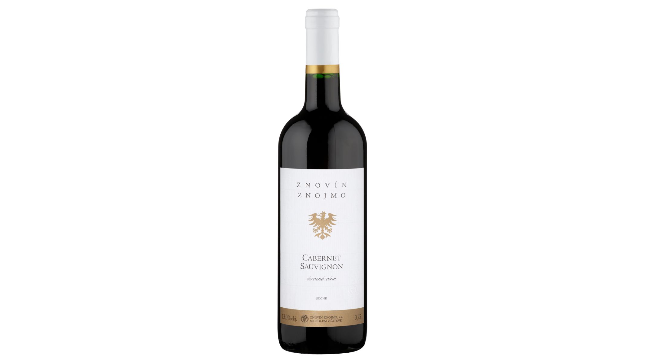 Znovín Znojmo Cabernet Sauvignon červené suché víno 0,75 13%