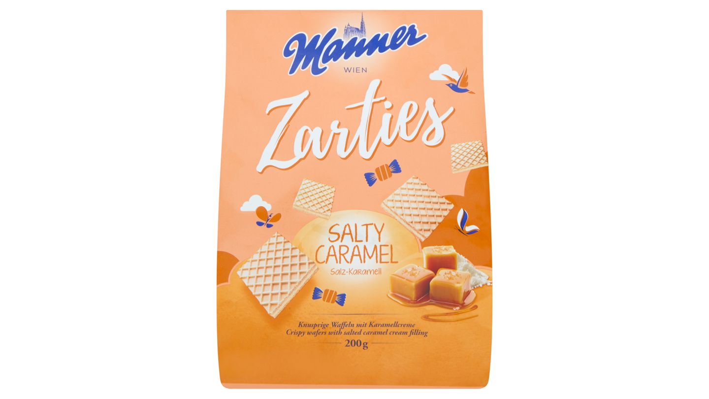 Manner Křupavé oplatky s karamelovou krémovou náplní 200g