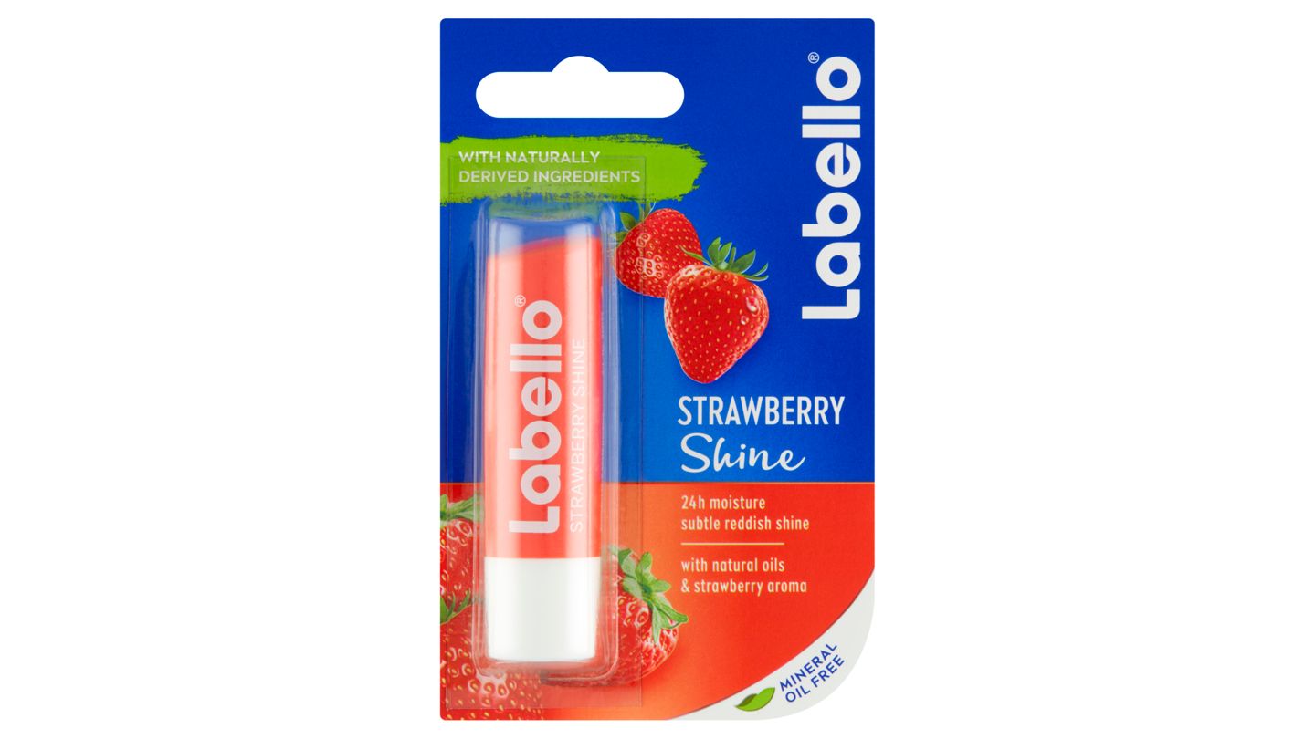 Labello Strawberry Shine pečující balzám na rty 4,8g