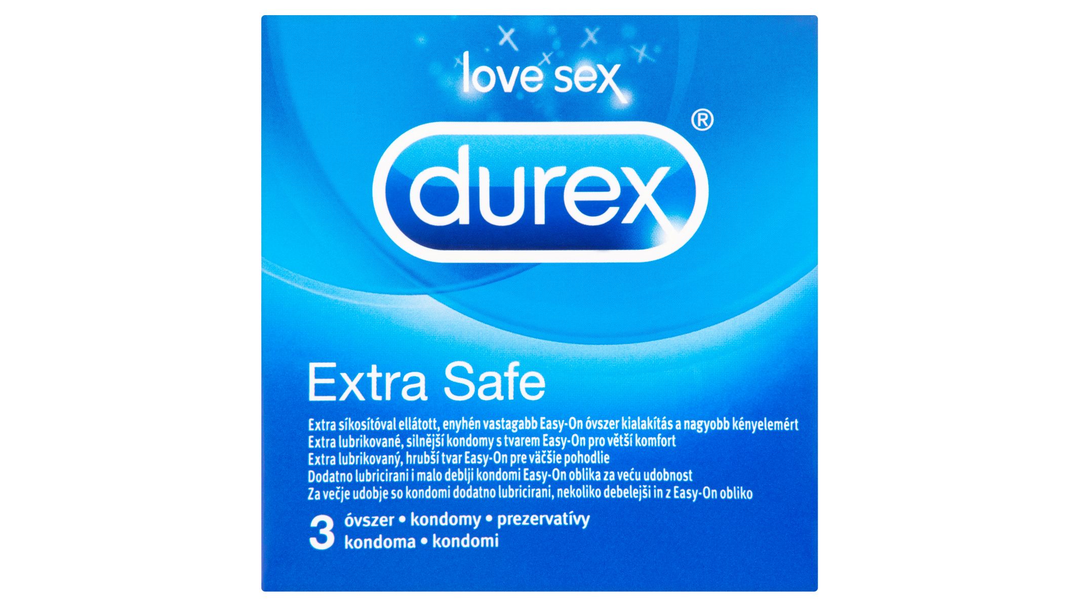 Durex Extra Safe kondomy 3 ks
