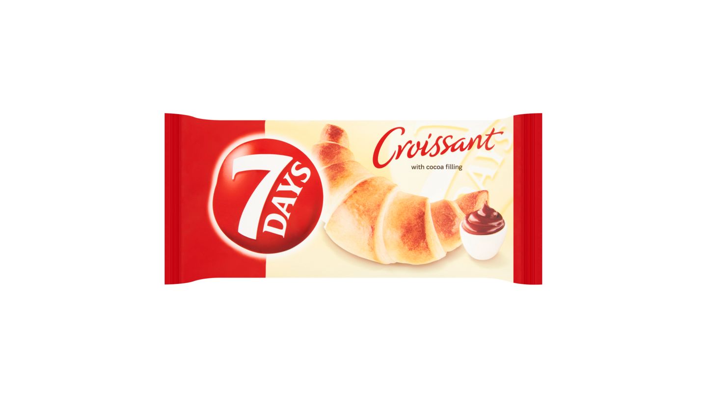 7 Days Croissant s kakaovou náplní 60g