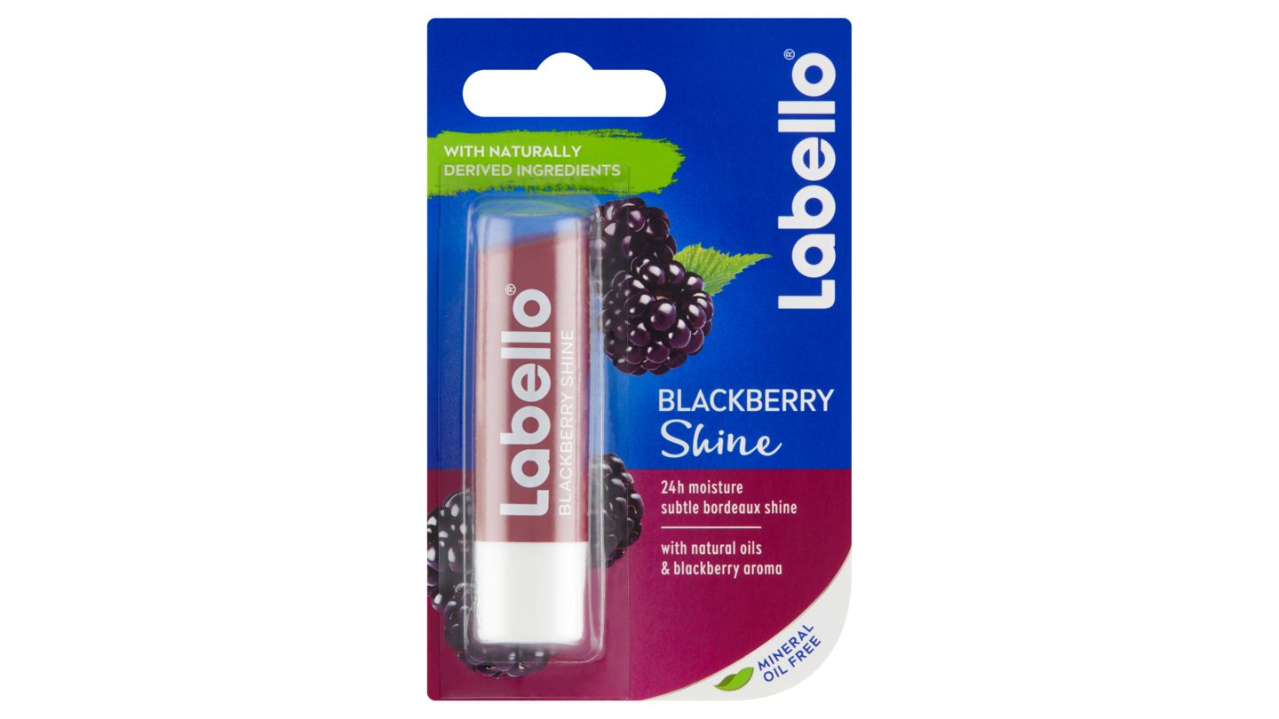 Labello Blackberry Shine pečující balzám na rty 4,8g