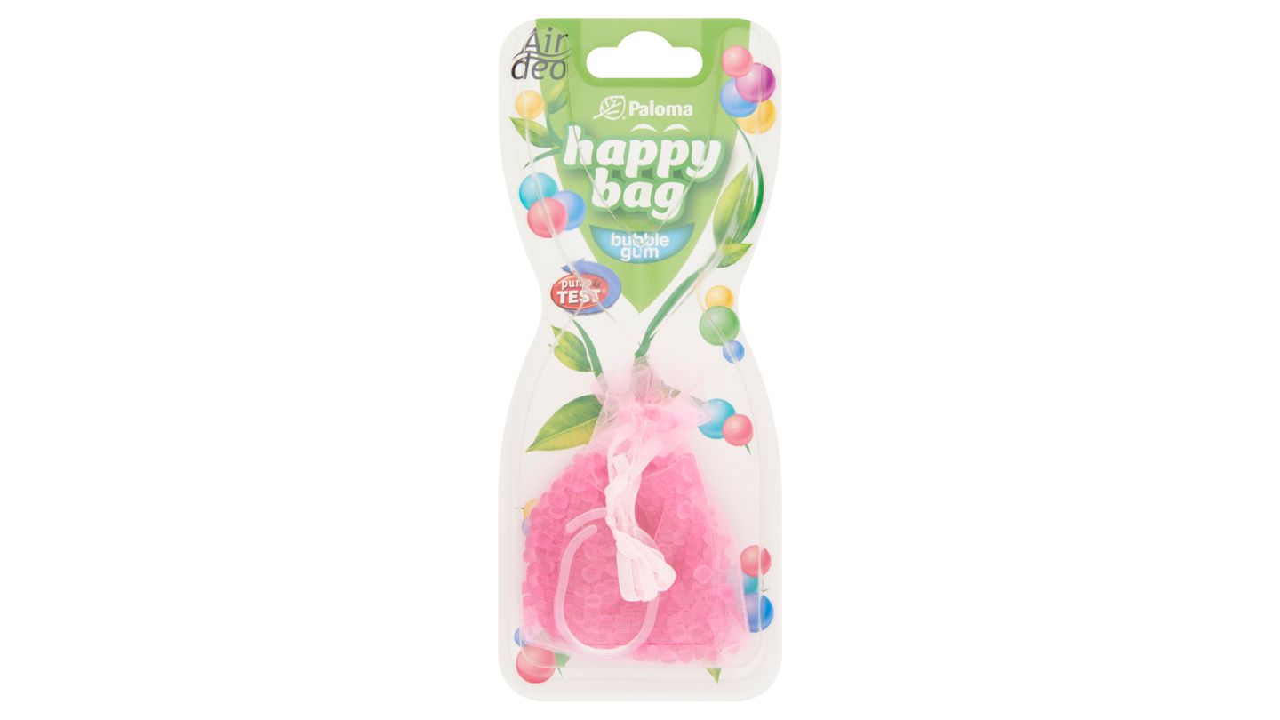 Paloma Happy Bag Bubble Gum osvěžovač vzduchu 15g