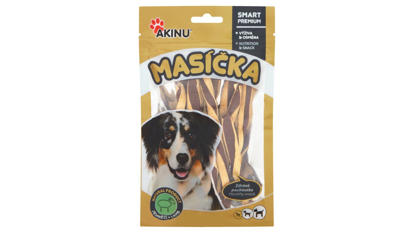 Akinu Masíčka jehněčí twister 75g