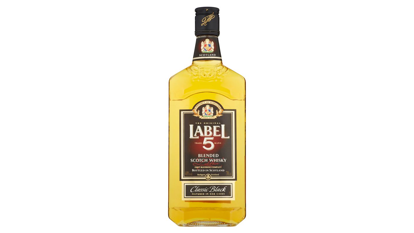Label 5 Blended Scotch whisky 0,7l 40%