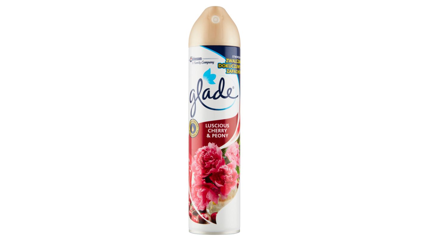 Glade Luscious Cherry & Peony osvěžovač vzduchu aerosol 300ml