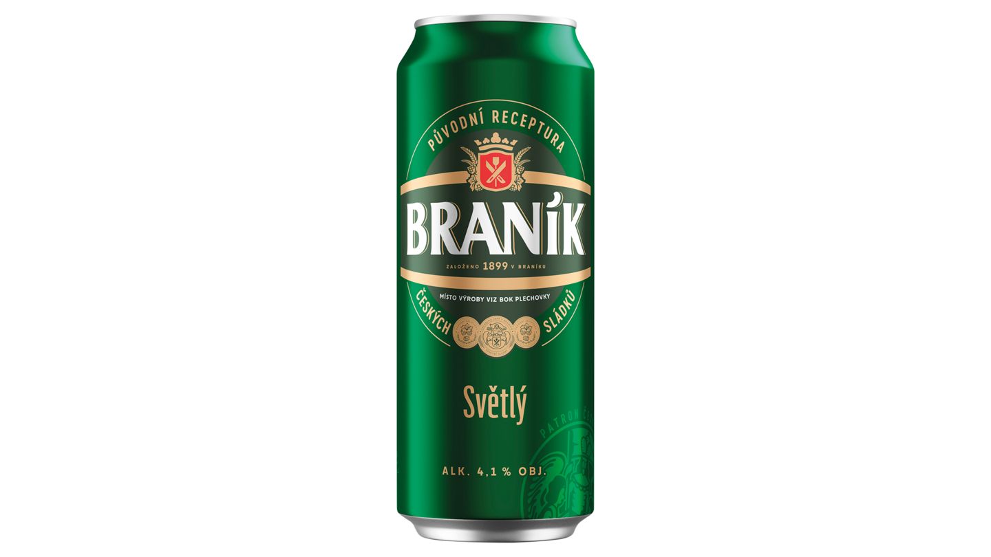 Braník  0,5 l plech