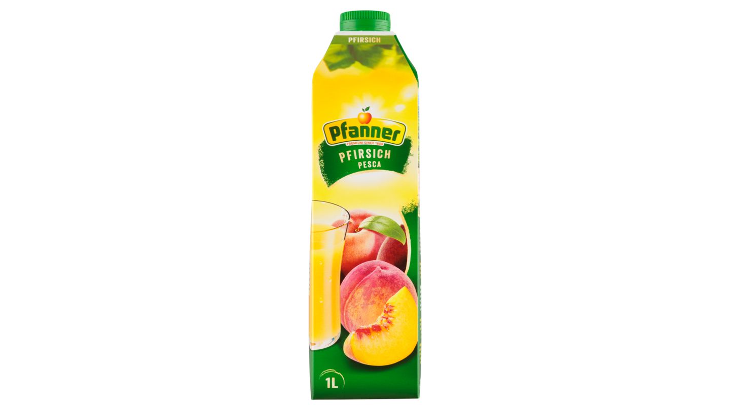 Pfanner - broskvový nektar 1 l