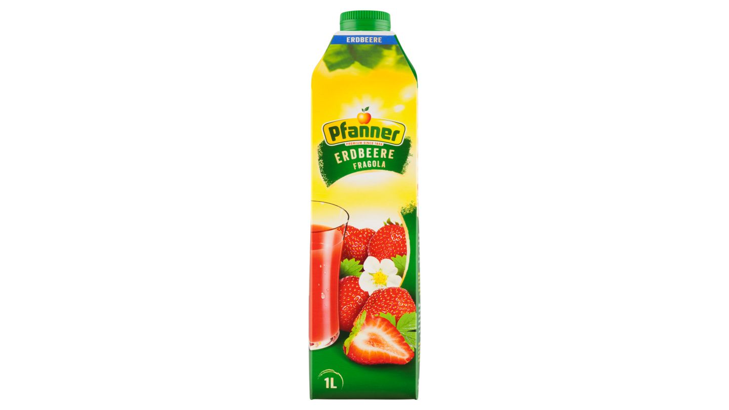Pfanner Jahodový nápoj 1l