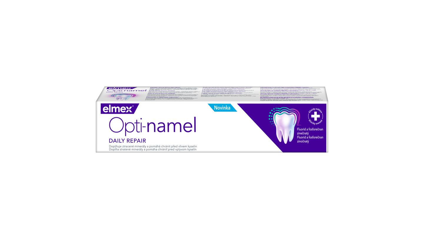 elmexⓇ Opti-namel Daily Repair zubní pasta pro ochranu zubní skloviny 75ml