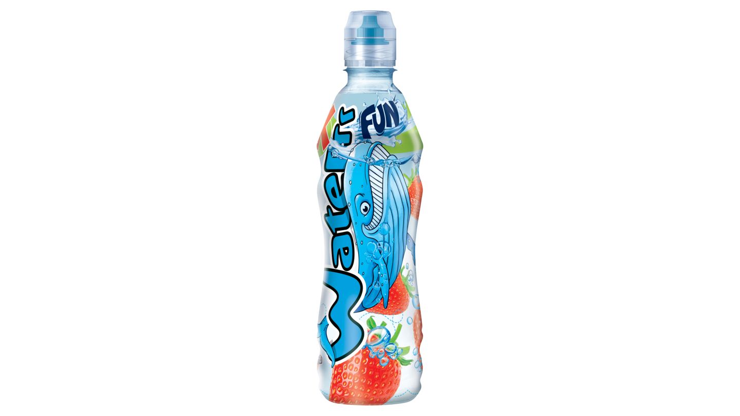 Kubík Waterrr Jahoda 500ml
