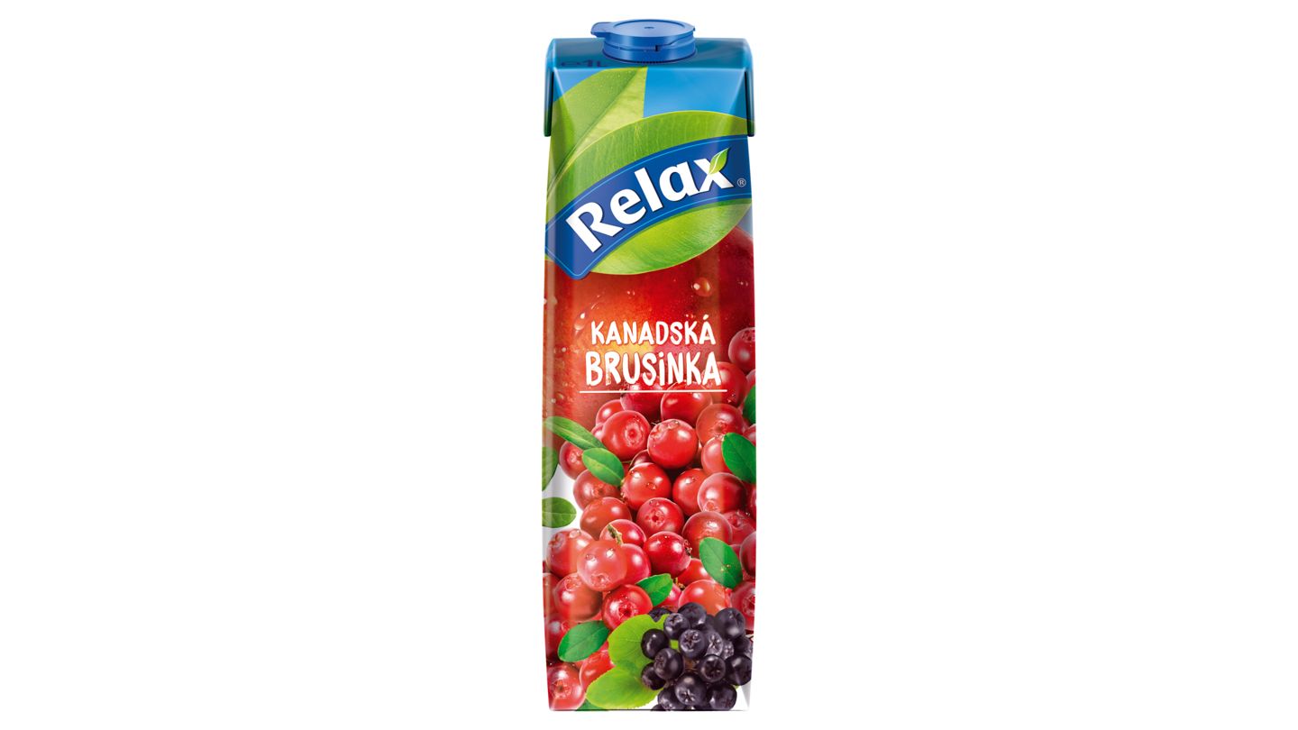 Relax Kanadská brusinka 1l