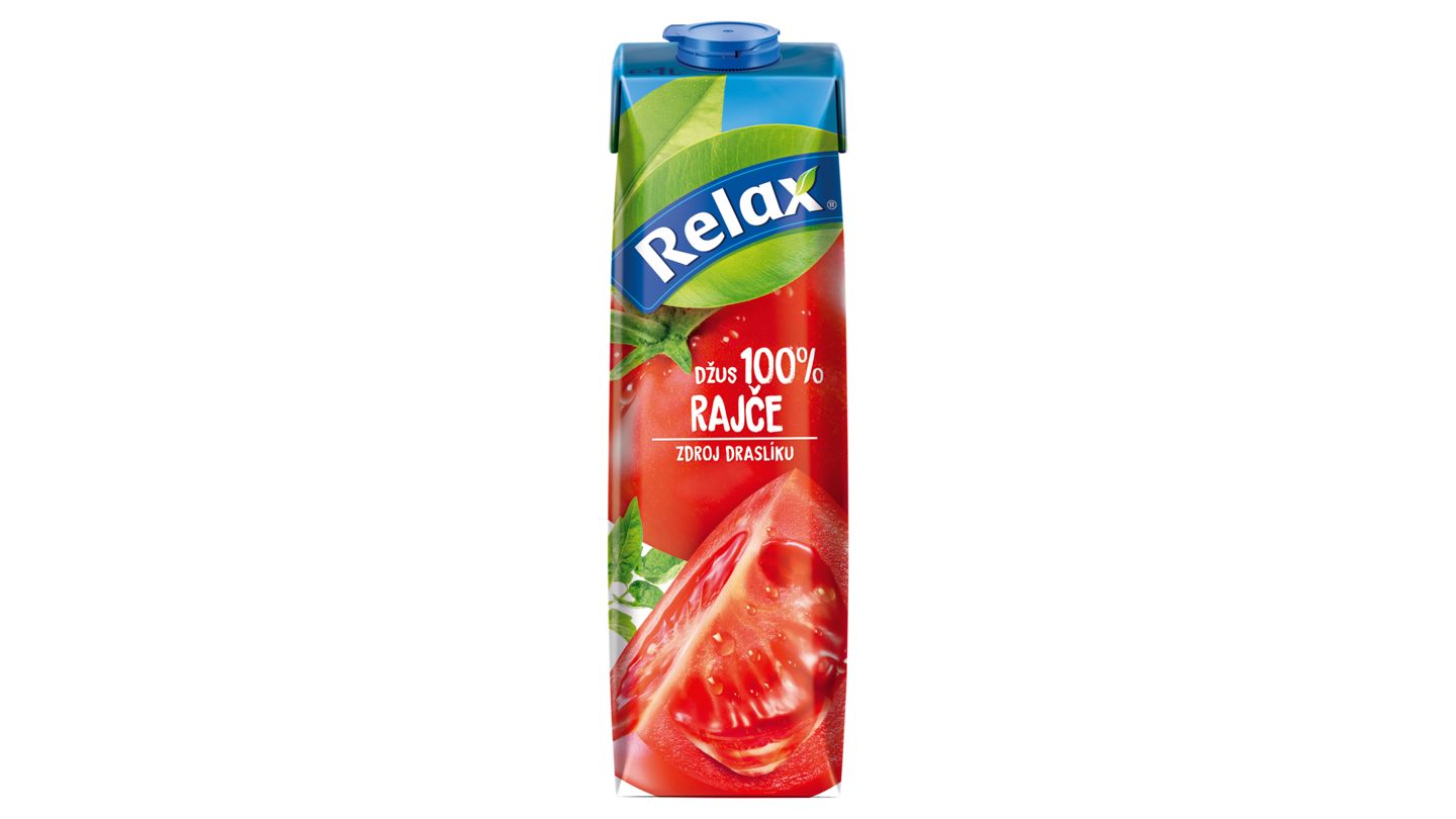 Relax Džus 100% rajče 1l