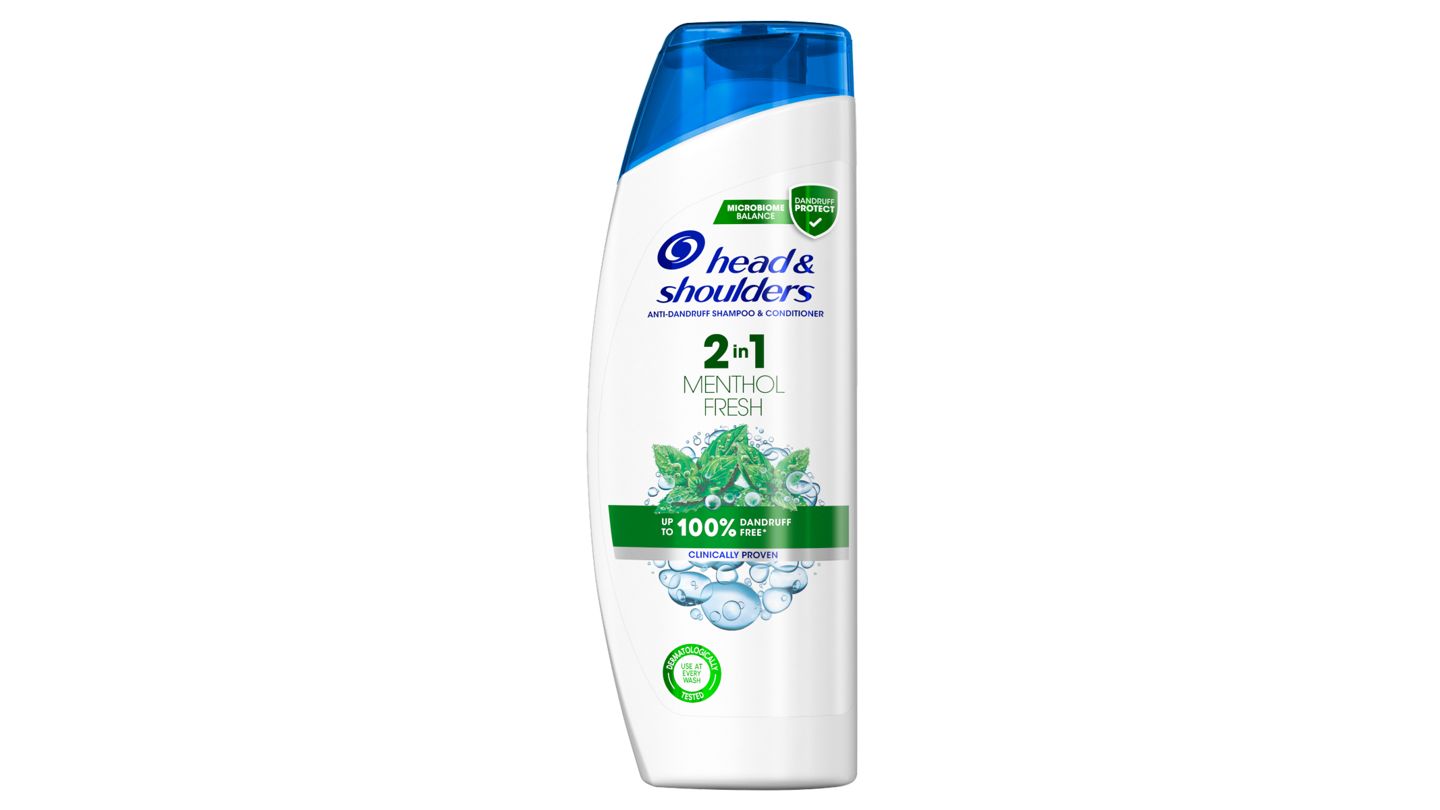 Head & Shoulders Menthol Fresh 2 V 1 Šampon A Kondicionér Proti Lupům, Pro Vlasy Až 100% Bez Lupů