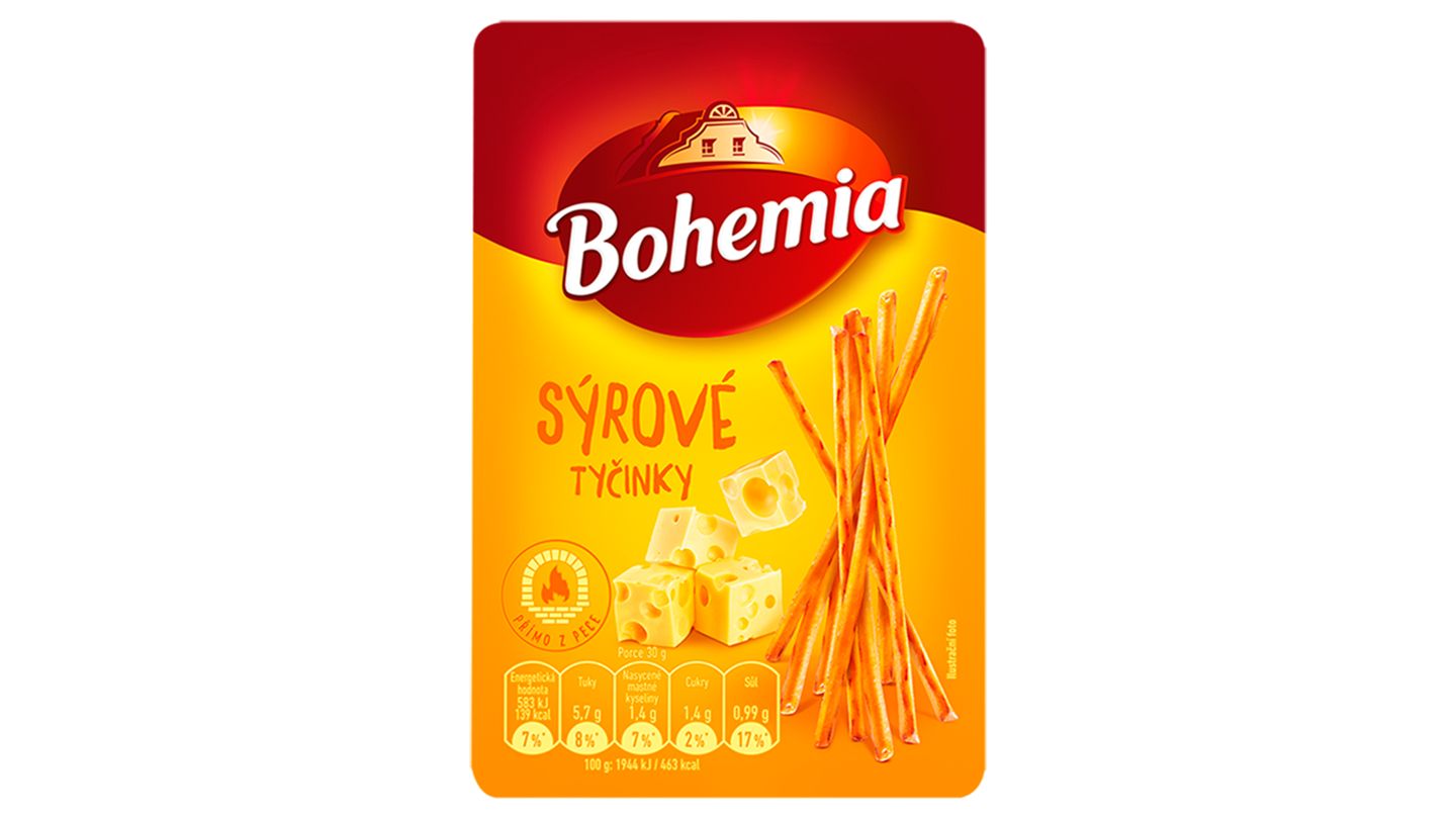 Bohemia Sýrové tyčinky 85g