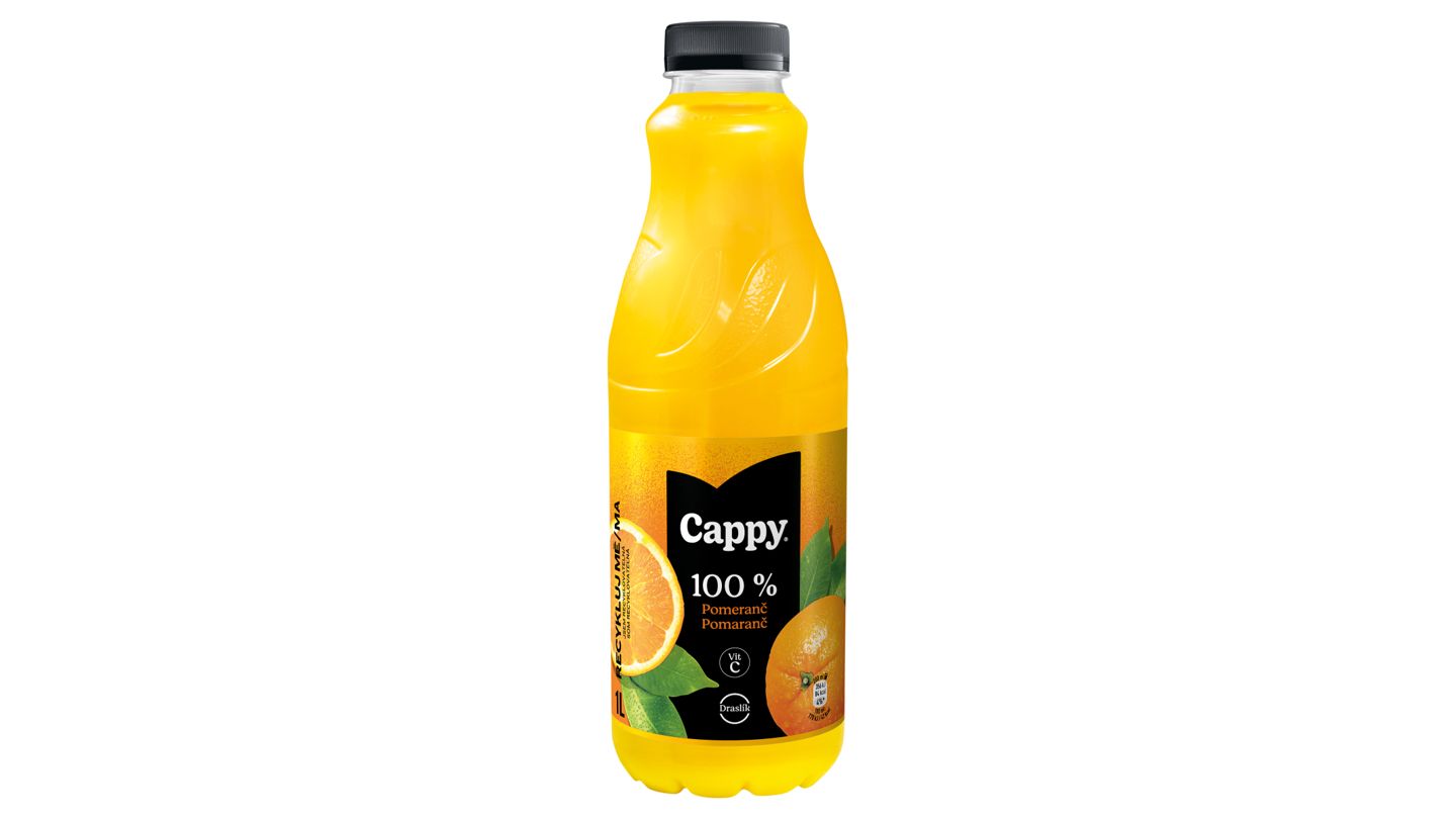 Cappy 100% pomeranč 1l