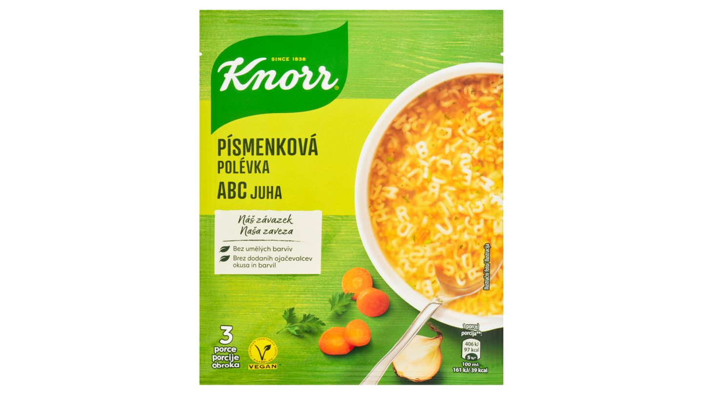 Knorr Písmenková polévka 82g