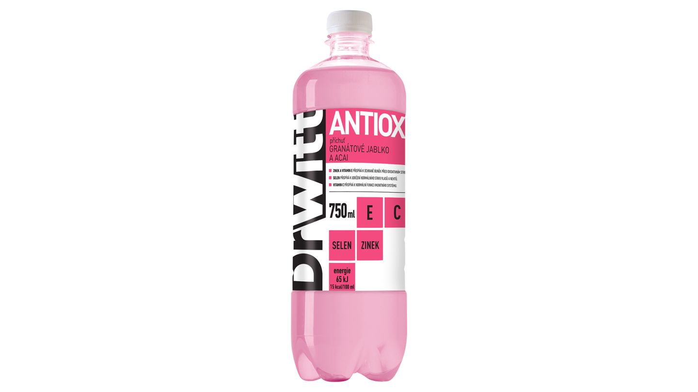 DrWitt Antiox příchuť granátové jablko a acai 750ml
