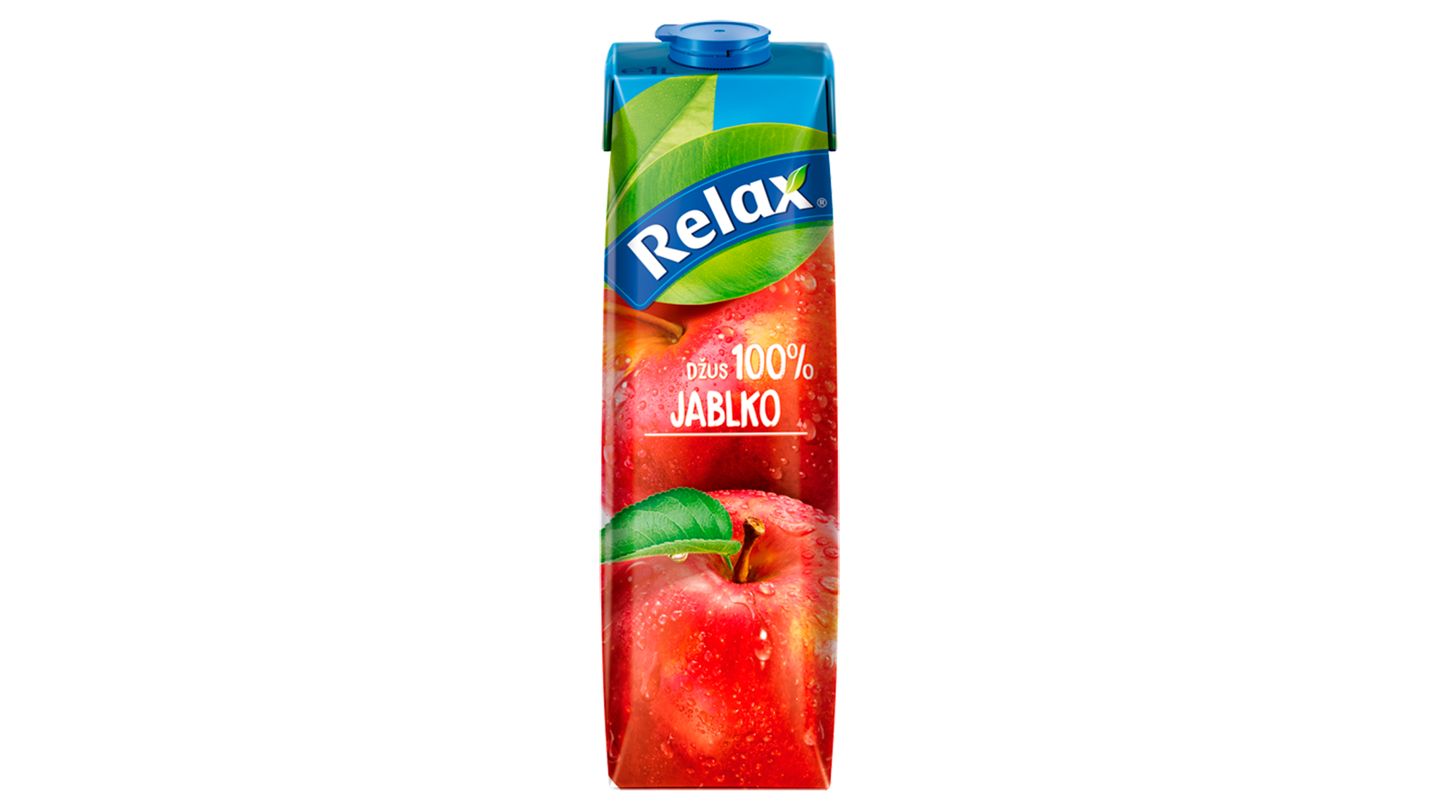 Relax Džus 100% jablko 1l
