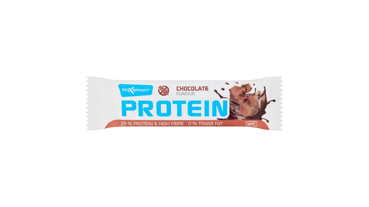 MaxSport Proteinová tyčinka v tmavé polevě s čokoládovou příchutí 60g