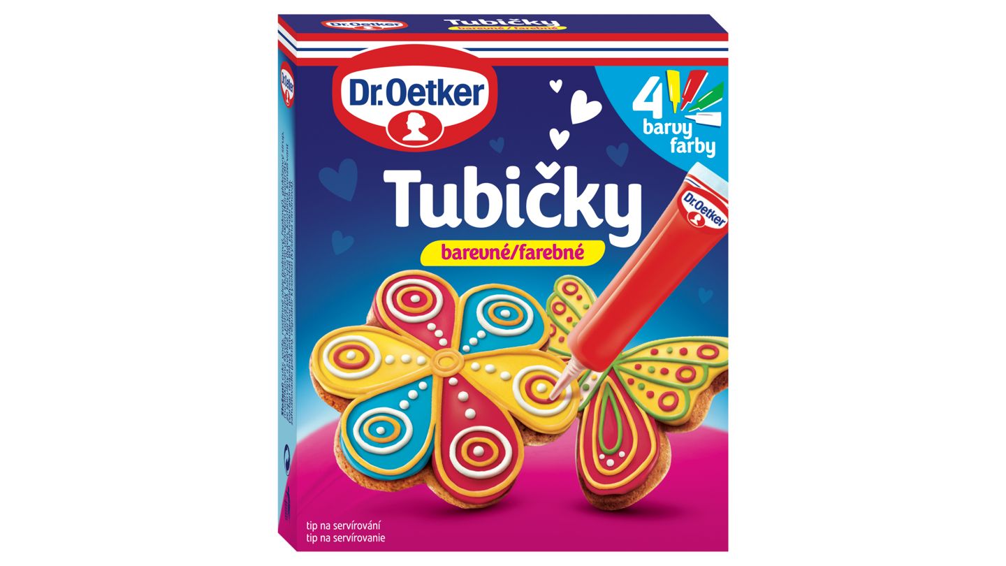 Dr. Oetker Tubičky na zdobení 76g