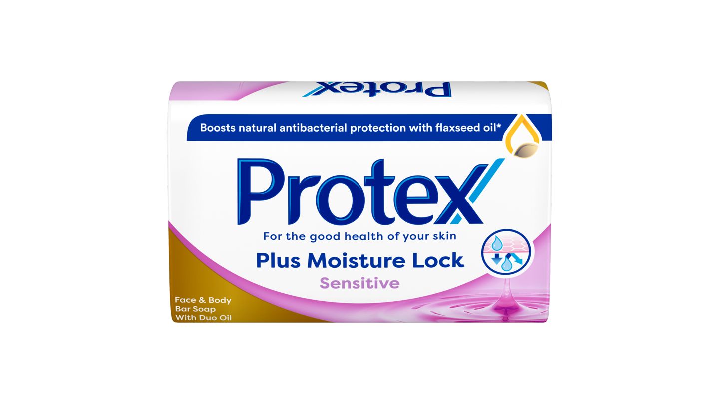 Protex Plus Moisture Lock Sensitive tuhé mýdlo 90g