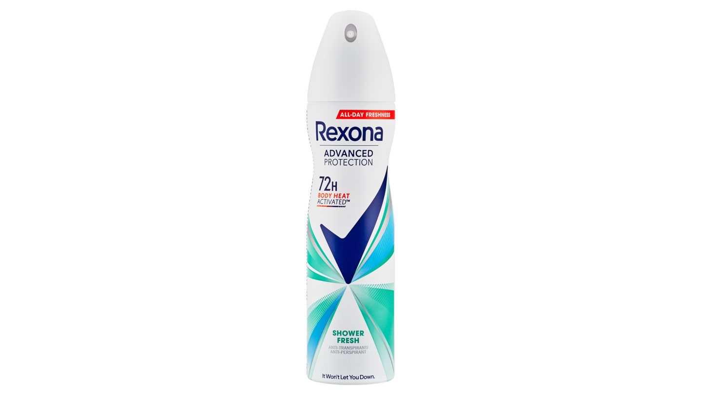 Rexona Advanced Protection Shower Fresh antiperspirant sprej 150ml