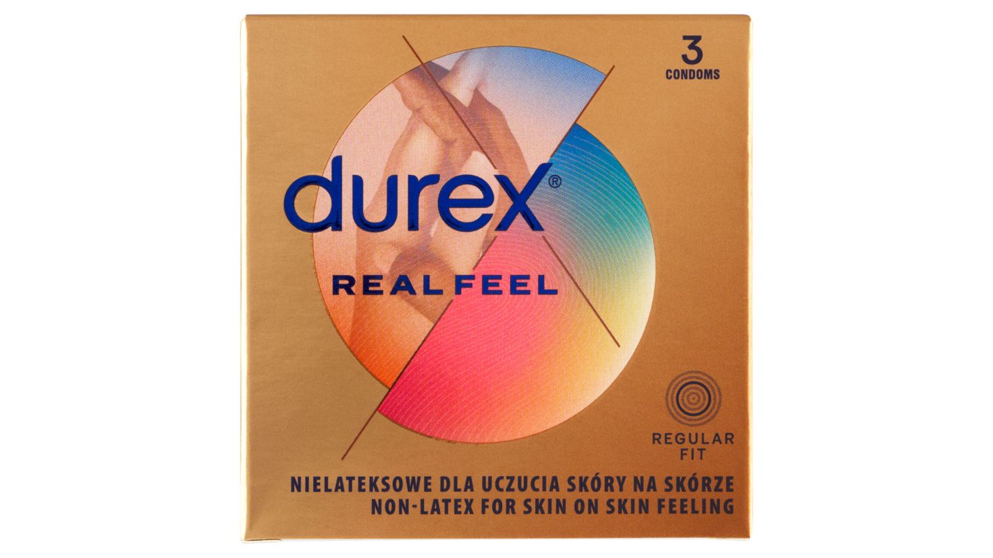 Durex Real Feel kondomy 3 ks