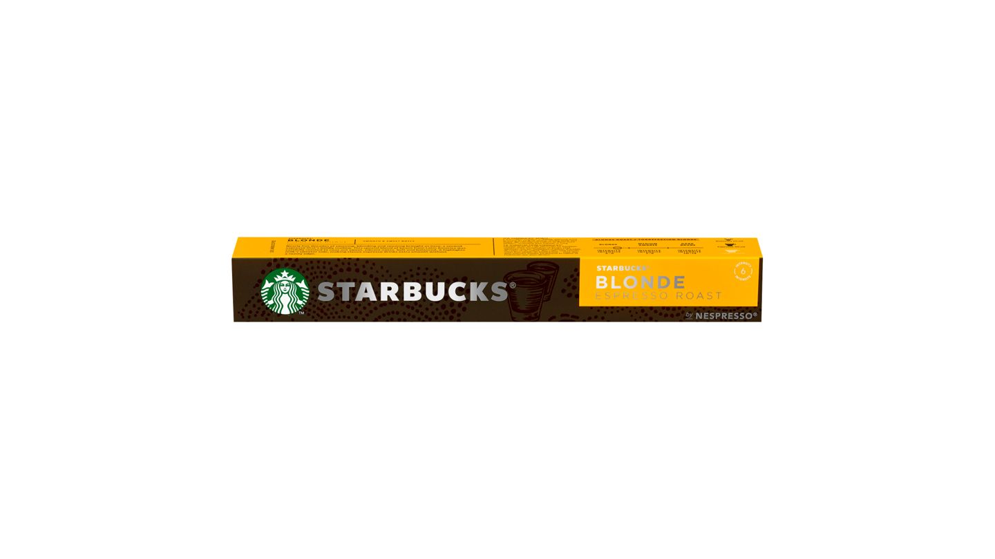 Starbucks® by Nespresso® Blonde Espresso Roast - kávové kapsle - 10 ks