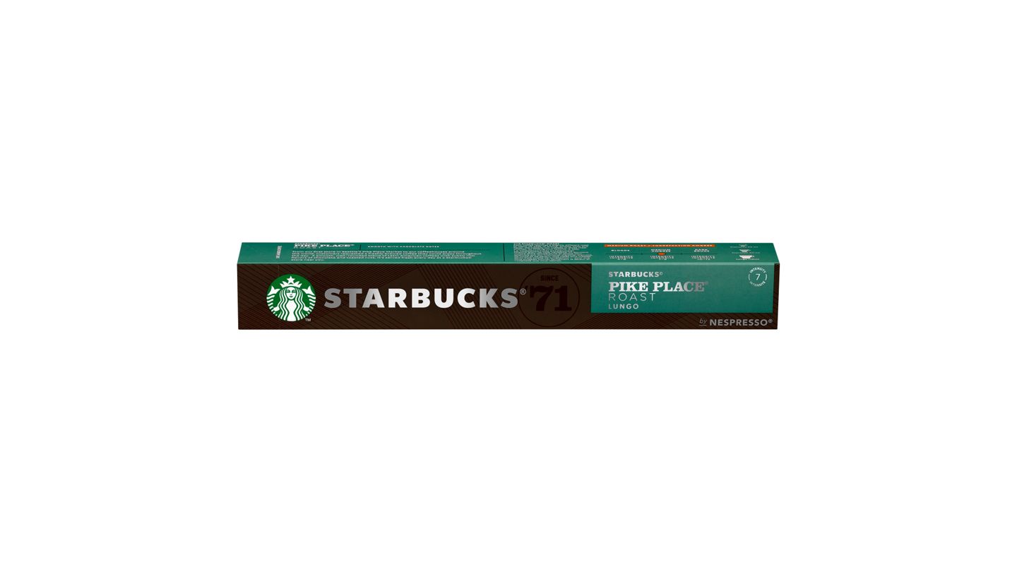 Starbucks by Nespresso® Pike Place Roast - kávové kapsle - 10 ks