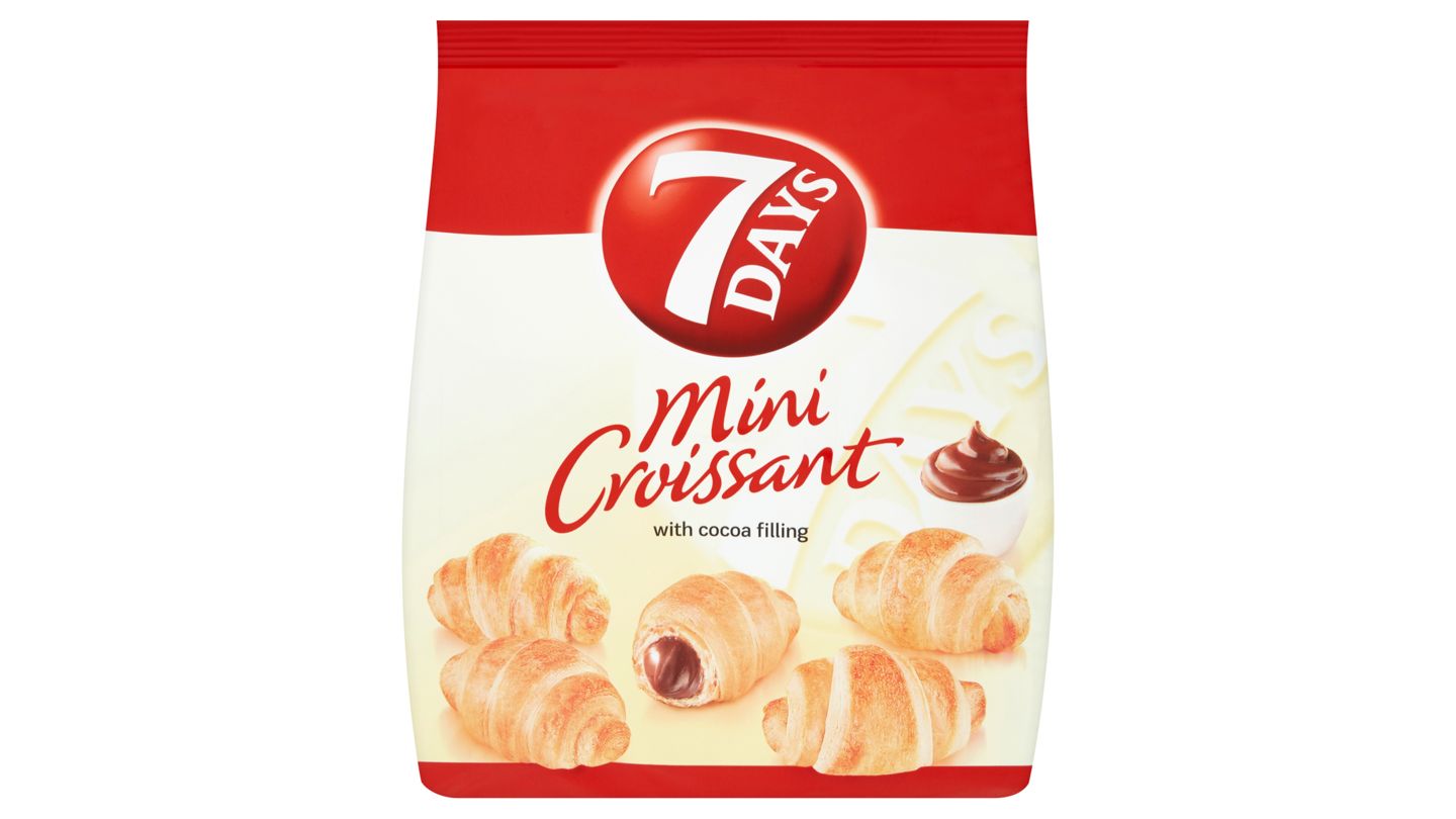 7 Days Mini Croissant s kakaovou náplní 185g