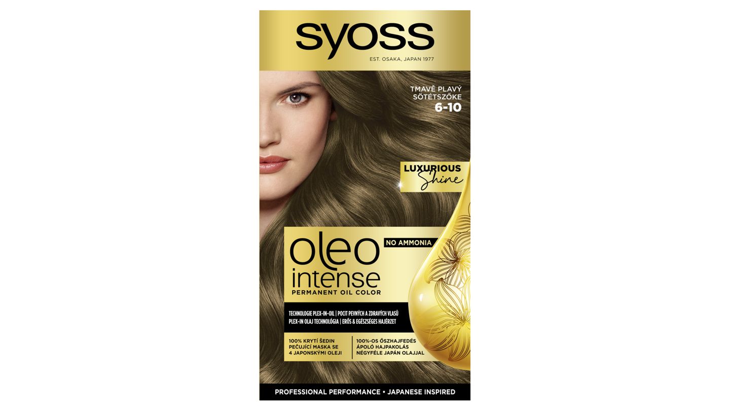 Syoss Oleo Intense Barva na vlasy tmavě plavý 6-10, 50ml