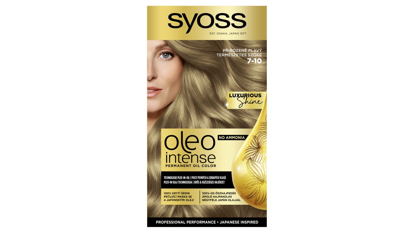 Syoss Oleo Intense Barva na vlasy přirozeně plavý 7-10