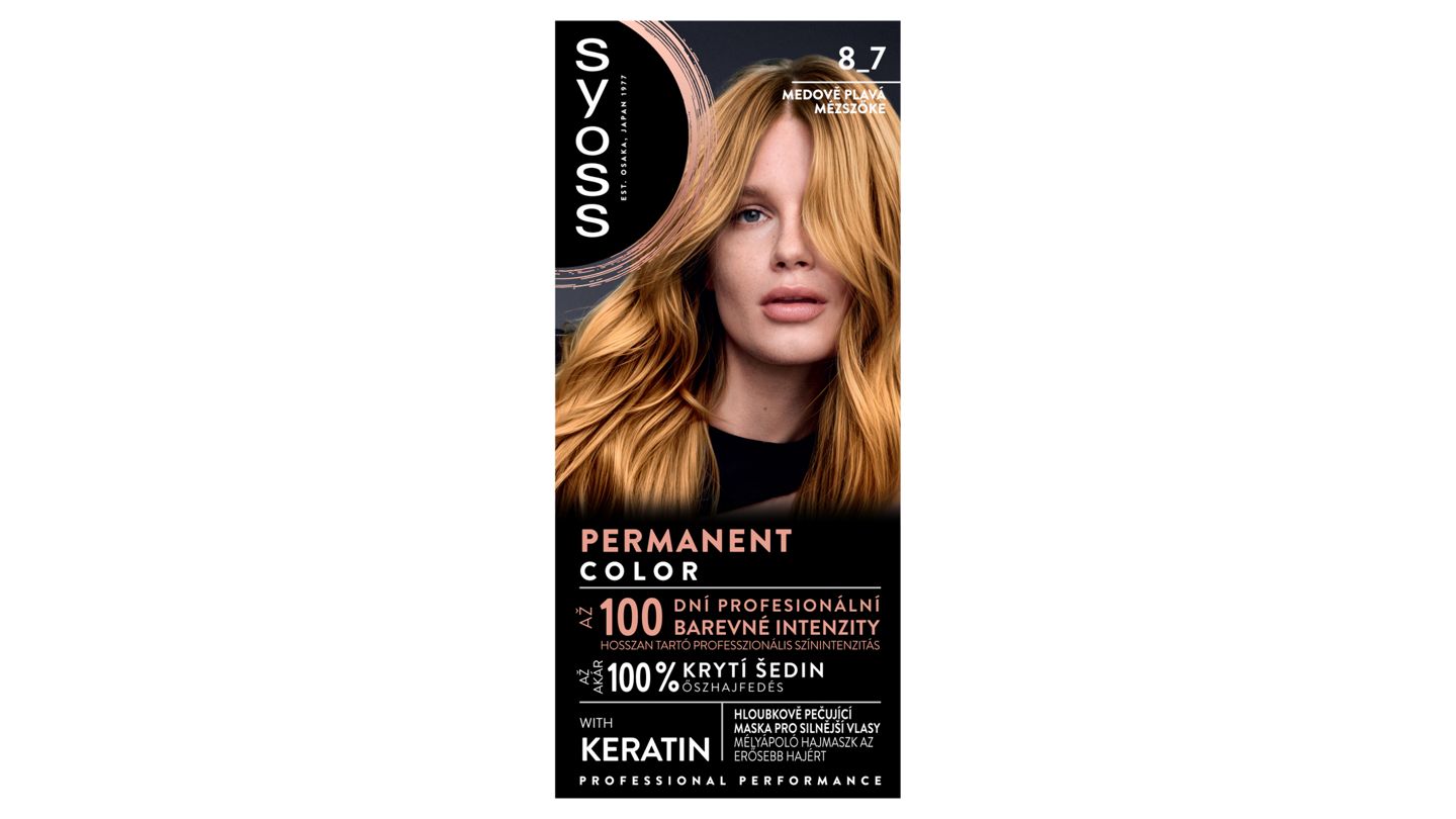 Syoss barva na vlasy Medově Plavý 8-7, 50ml