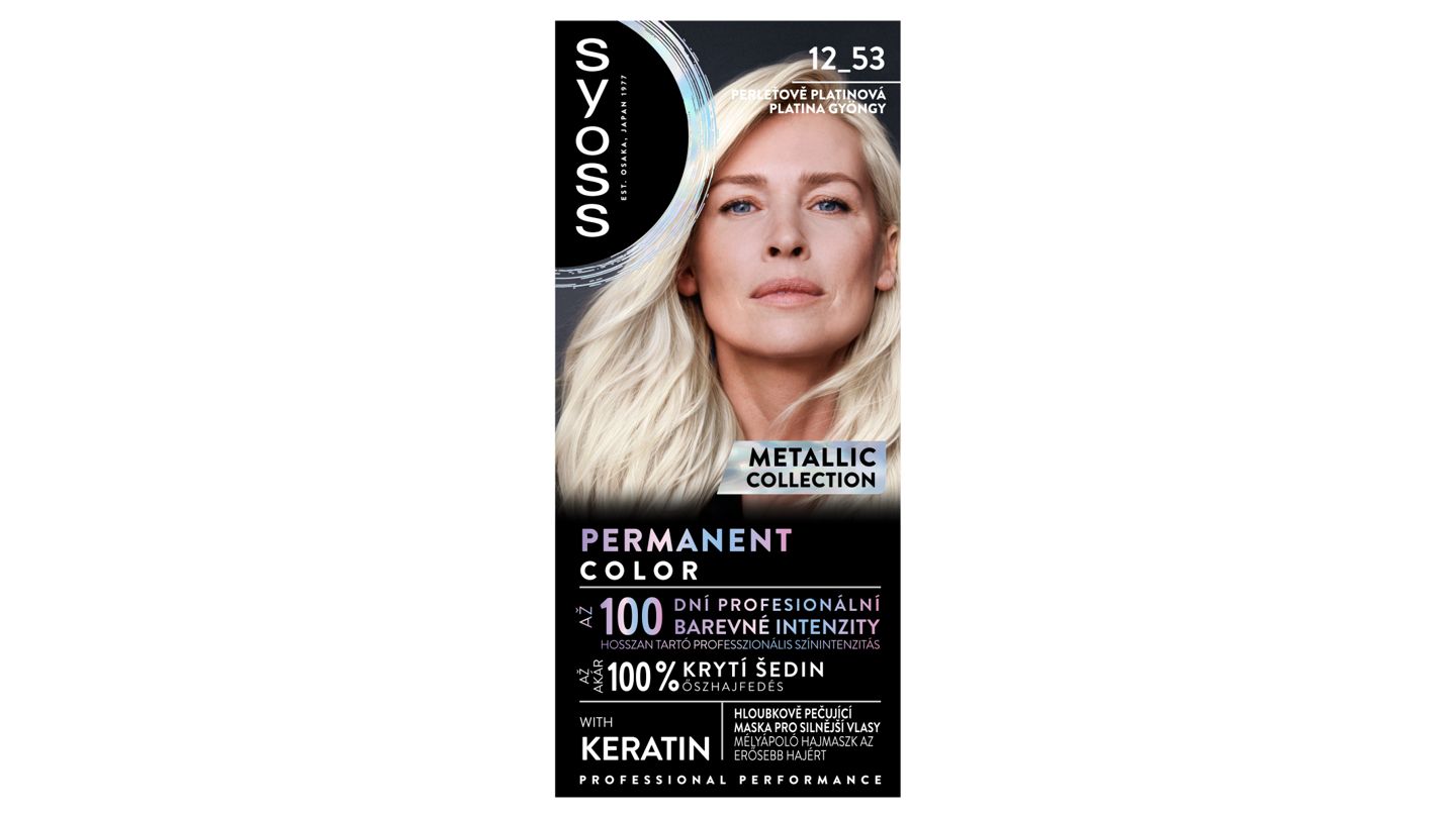 Syoss Barva na vlasy perleťově platinový 12_53, 50ml