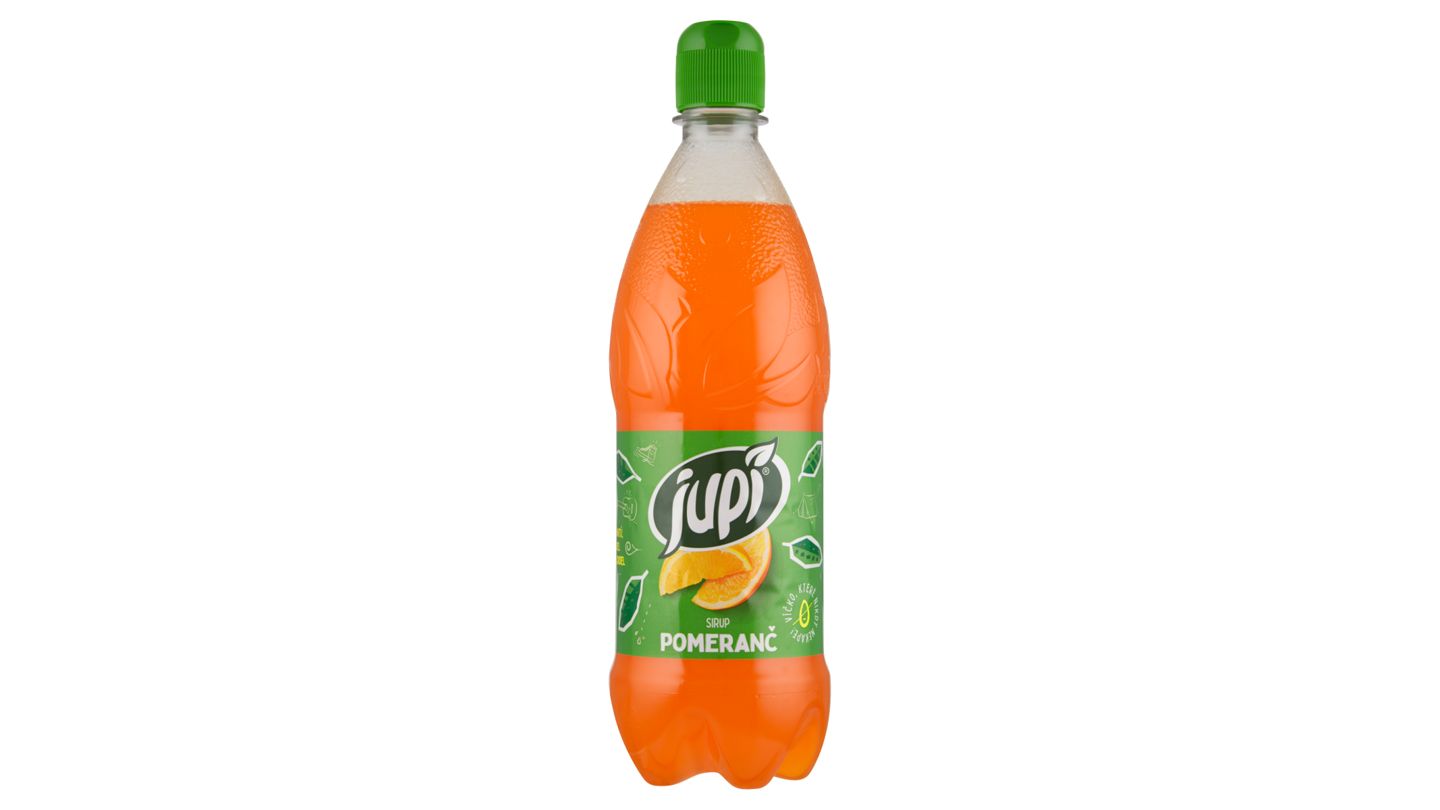 Jupí Sirup pomeranč 0,7l