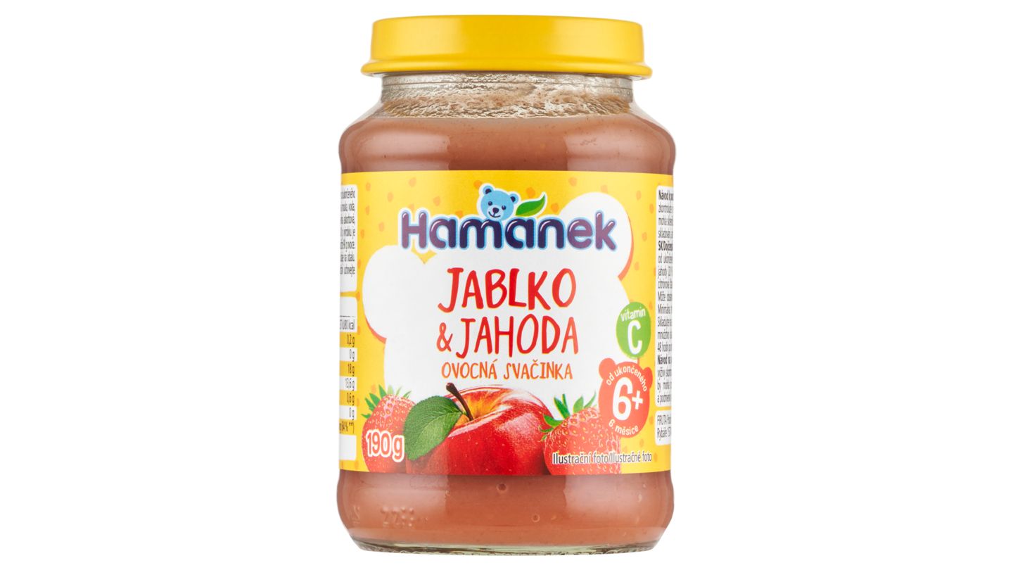 Hamánek S jahodami 190g