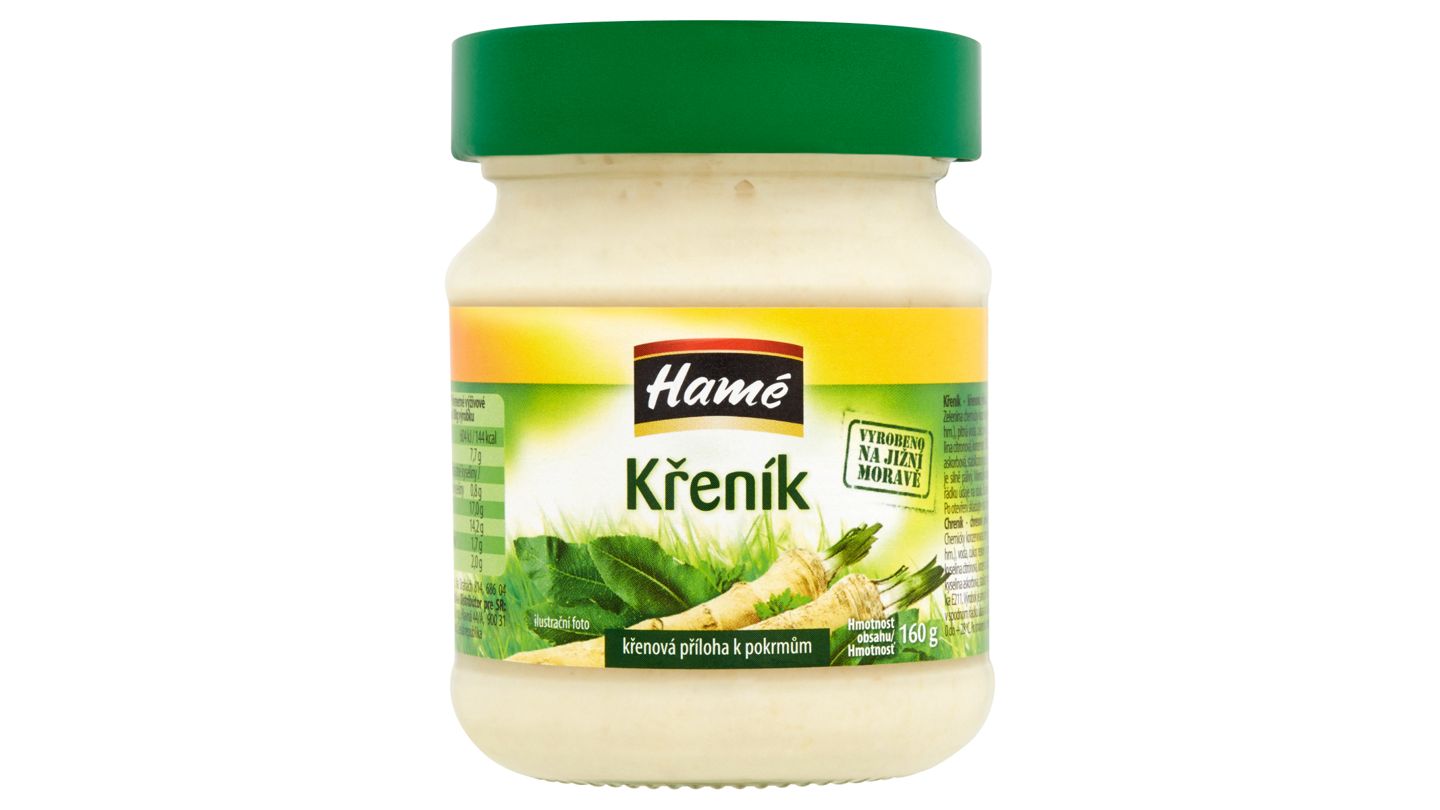 Hamé Křeník křenová příloha k pokrmům 160g