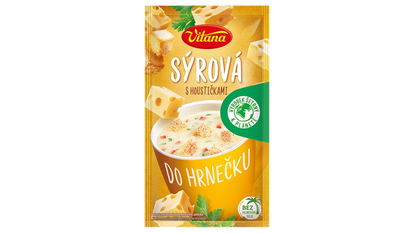 Vitana Do hrnečku Sýrová s houstičkami 22g