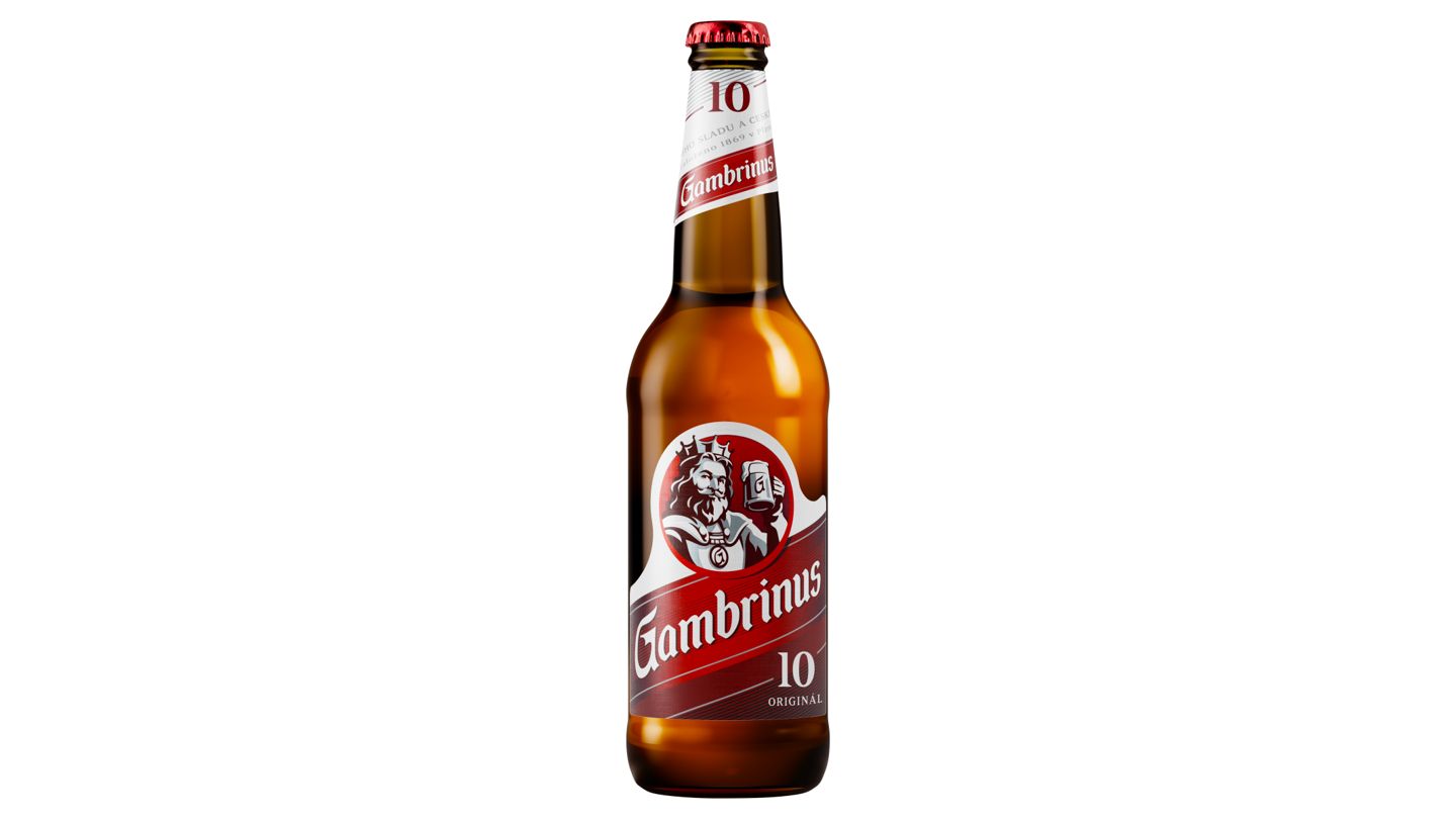 Gambrinus Originál 10 - 0,5 l sklo