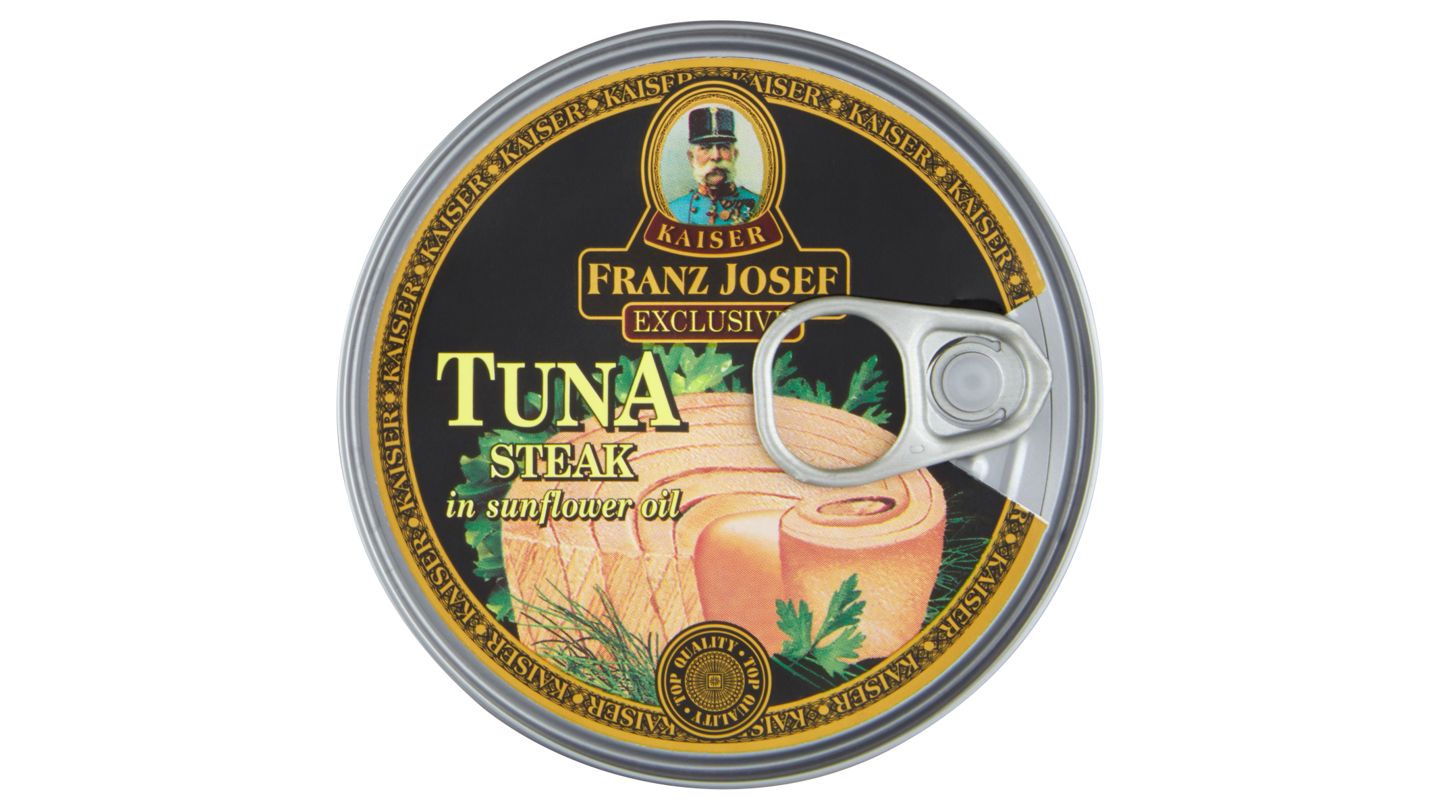 Franz Josef Kaiser Exclusive Tuňák steak ve slunečnicovém oleji 170g