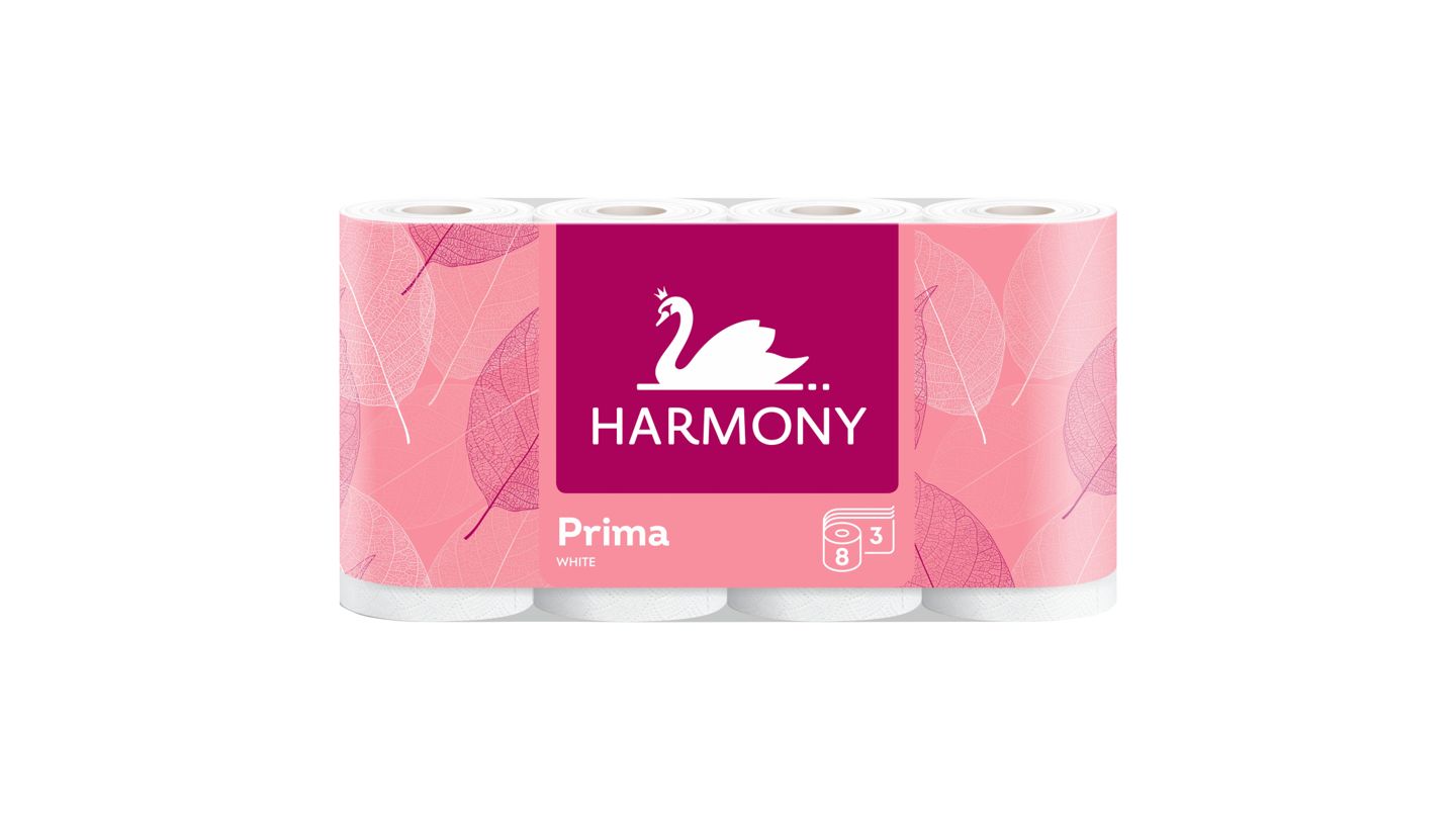 Harmony Prima toaletní papír 8 ks