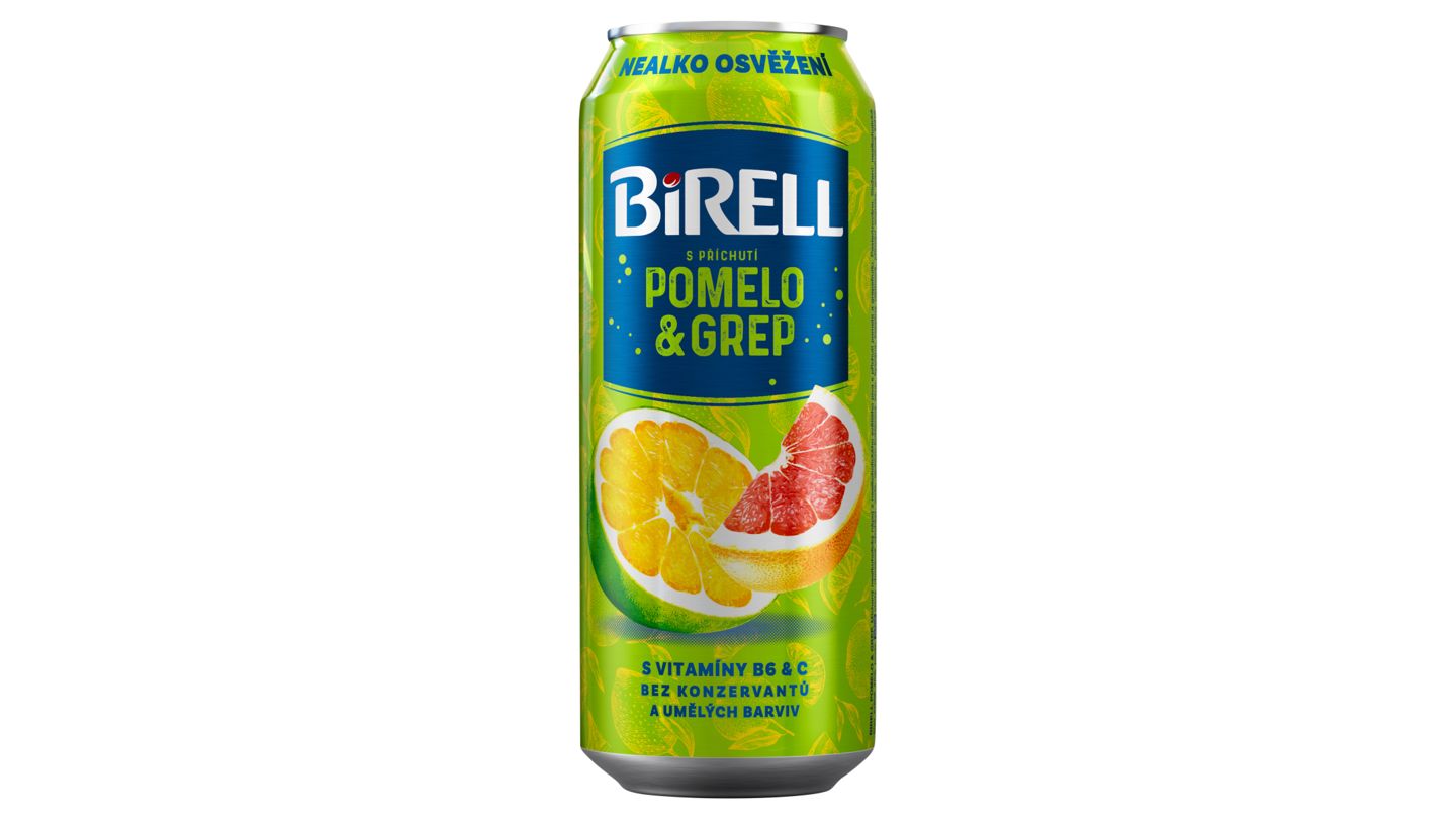 Birell - pomelo & grep 0,5 l