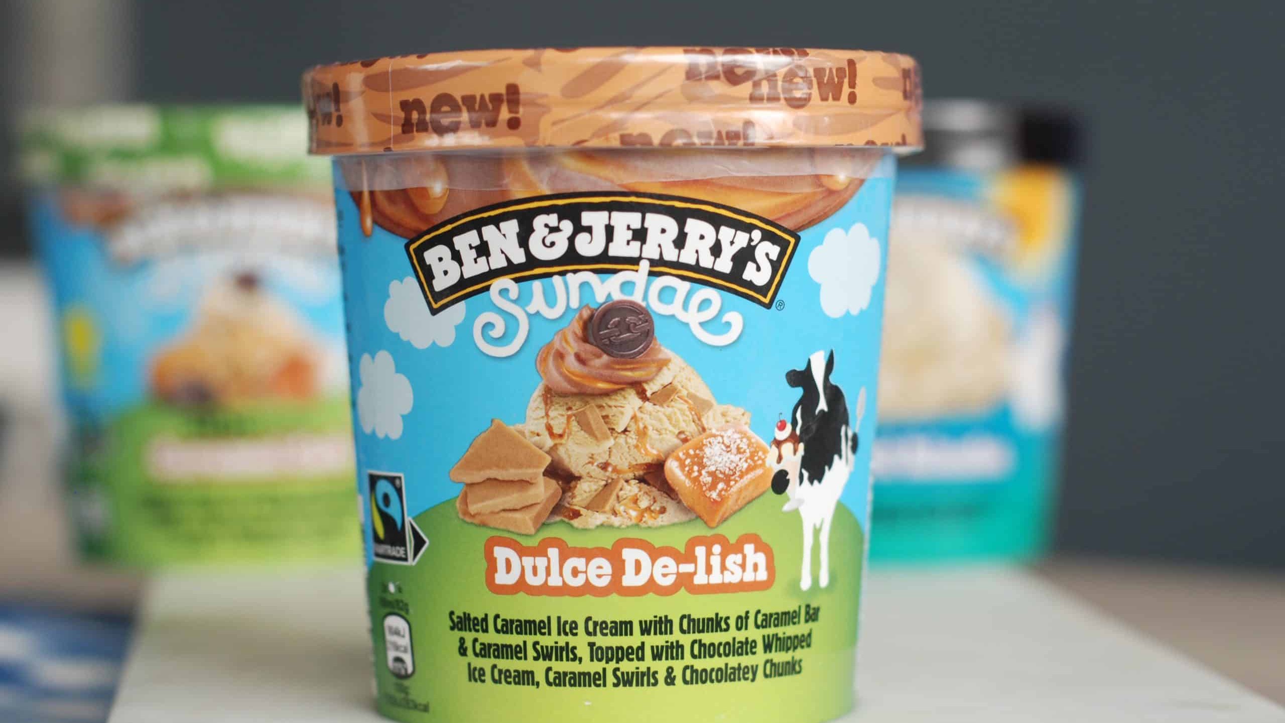 Ben & Jerry's Sundae Dulce De-Lish Ice Cream 427ml