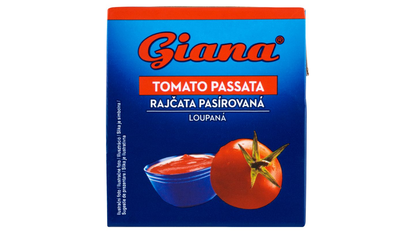 Giana Rajčata loupaná pasírovaná 500 g