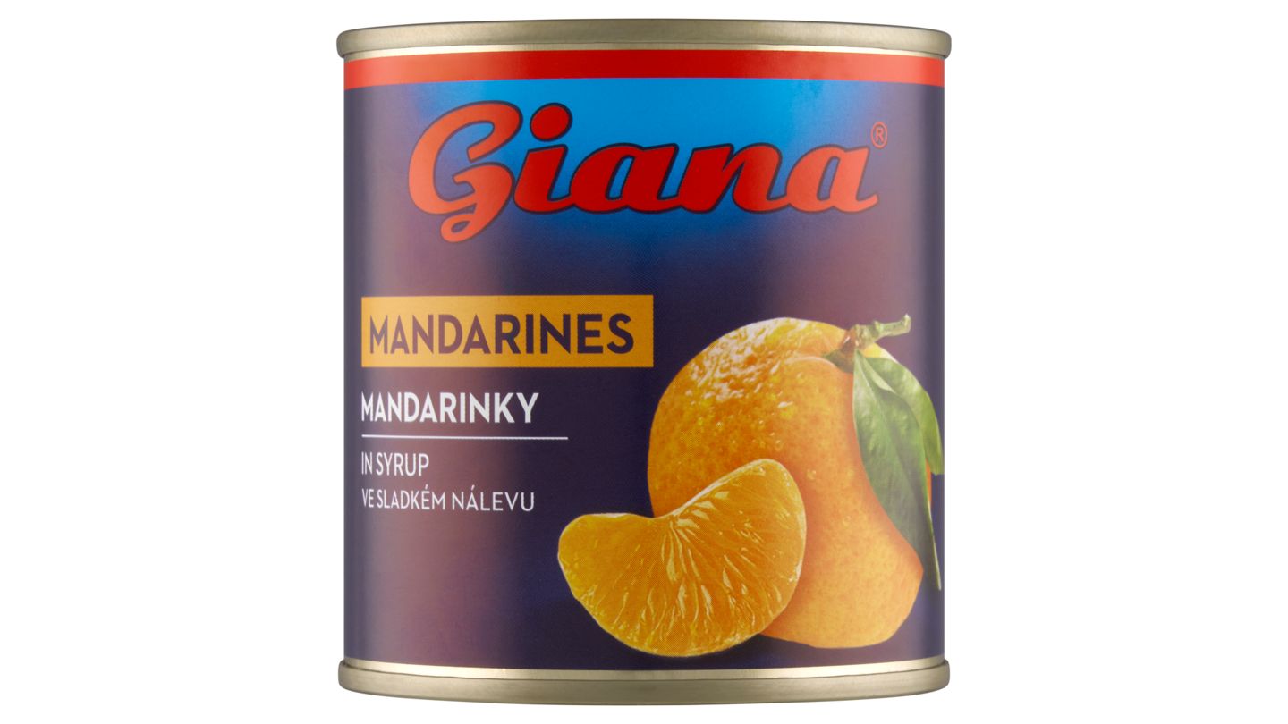 Giana Mandarinky ve sladkém nálevu 312g