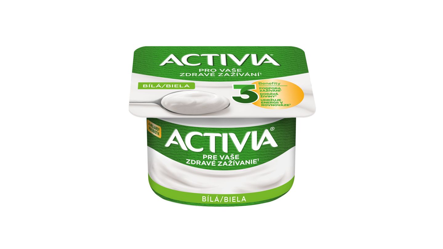 Activia probiotický jogurt bílý 120g