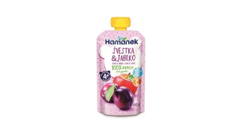 Hamánek Švestka & jablko 100g