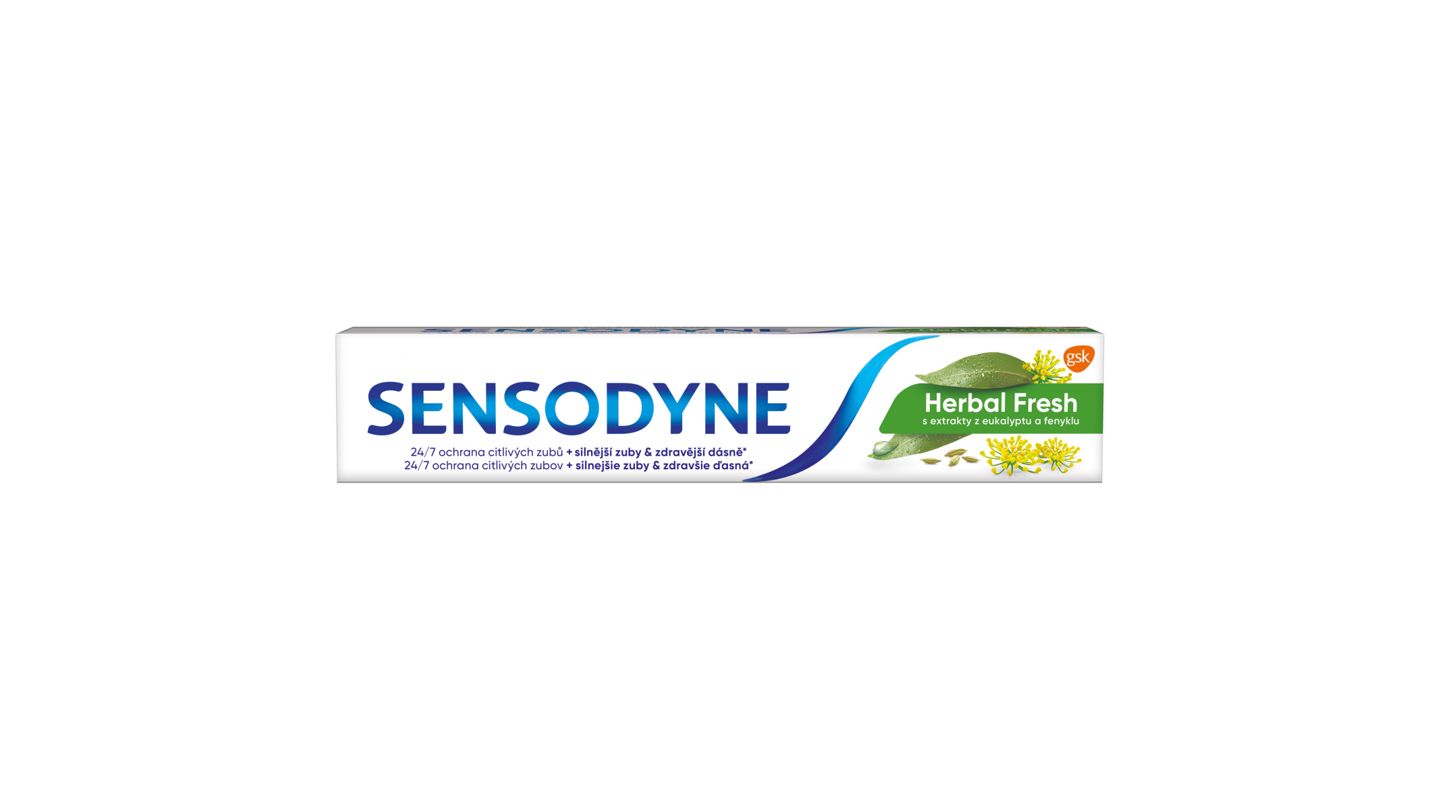 Sensodyne Herbal Fresh zubní pasta s fluoridem 75ml