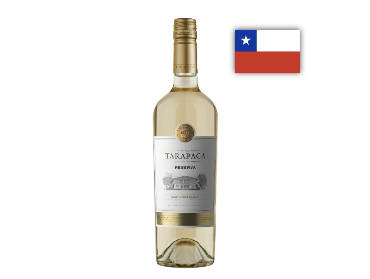 Sauvignon Blanc Reserva, Viňa Tarapaca 750ml  13 %